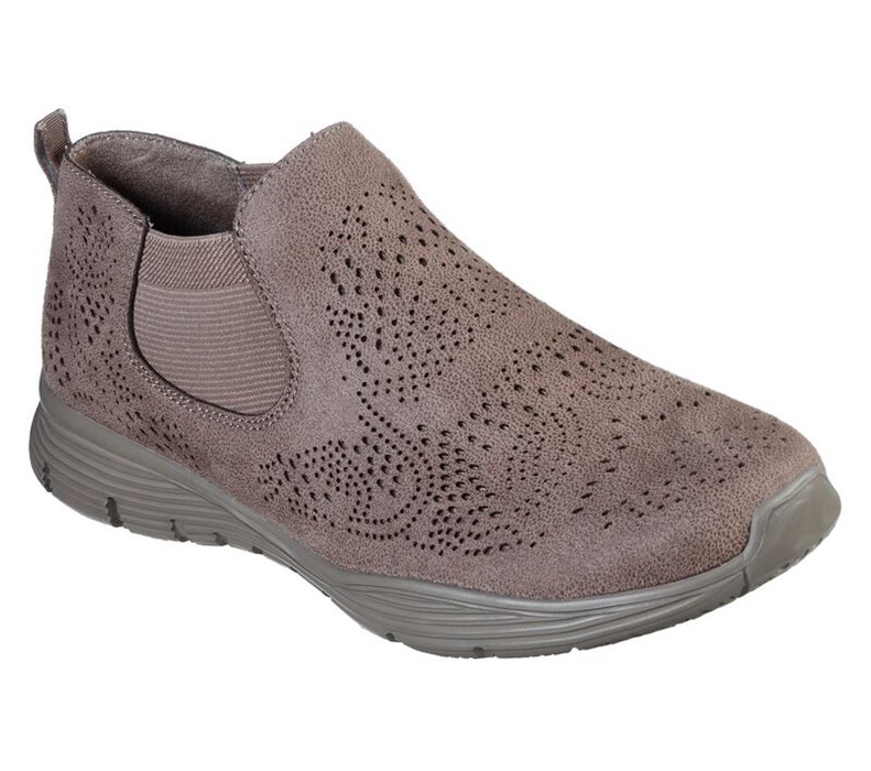 Skechers Seager - Rooky - Womens Casual Shoes Brown [AU-HU3464]